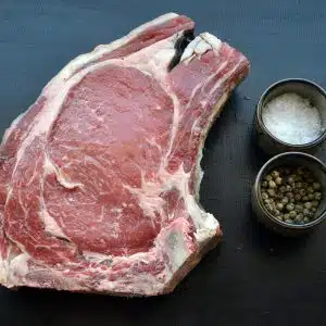 Aged beef steak
