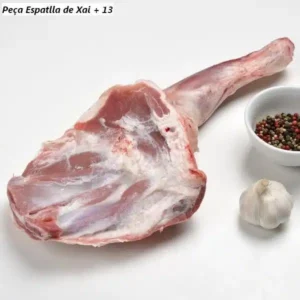 Baked shoulder of lamb